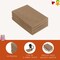 FabricLA Acrylic Felt Sheets for Crafts - Precut 9" X 12" Inches (20 cm X 30 cm) Felt Squares - Use Felt Fabric Craft Sheets for DIY, Costume, and Decoration | Taupe 102 - 10 Pieces